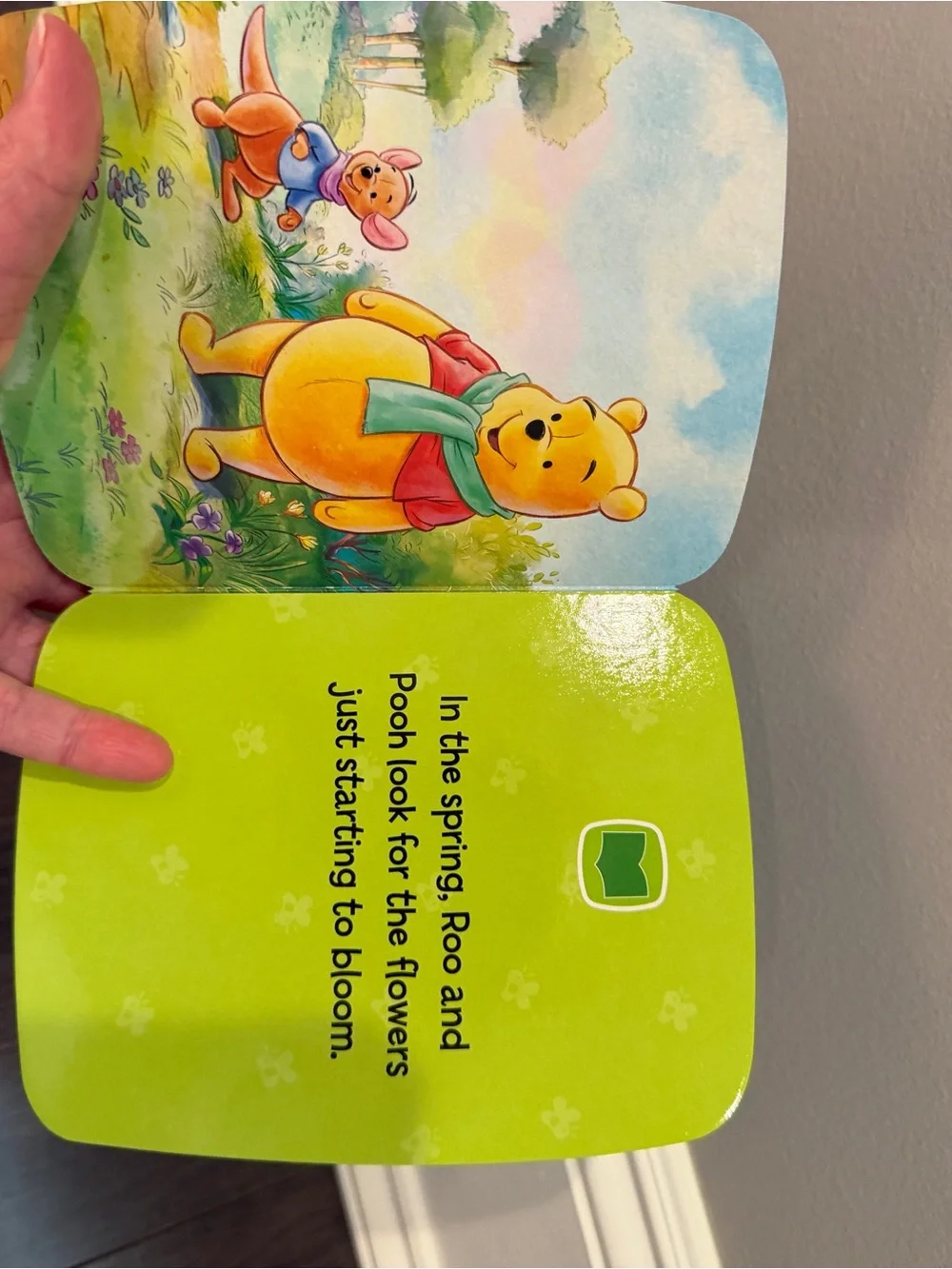 NWOT Disney Winnie the Pooh Roo's Four Seasons Me Reader JR Learn Read Kids Book